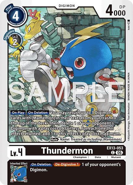Thundermon [EX13-053] [Chivalrous XIII]