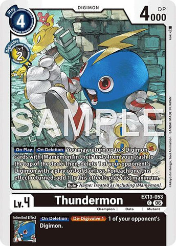 Thundermon [EX13-053] [Chivalrous XIII]