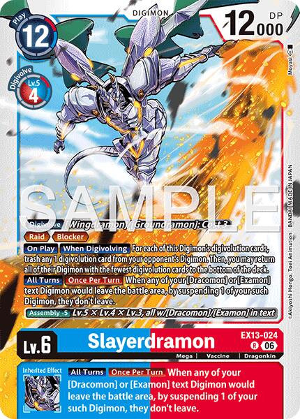 Slayerdramon [EX13-024] [Chivalrous XIII]
