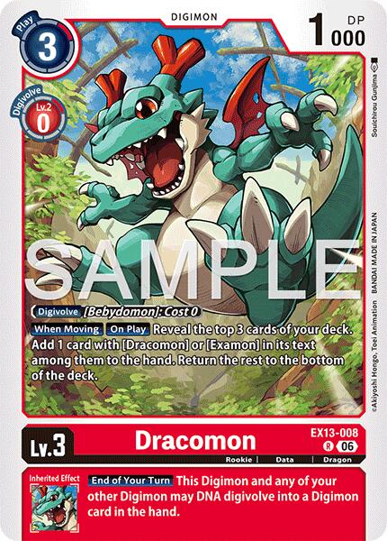 Dracomon [EX13-008] [Chivalrous XIII]