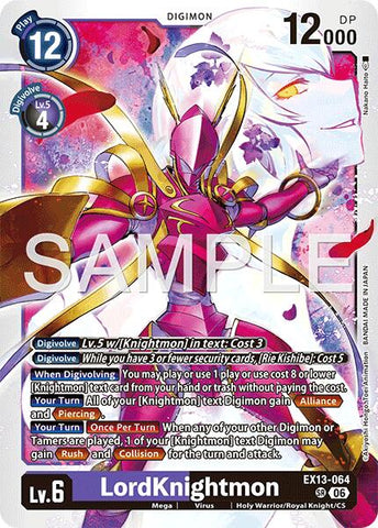LordKnightmon [EX13-064] [Chivalrous XIII]