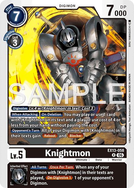 Knightmon [EX13-058] [Chivalrous XIII]
