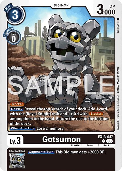 Gotsumon [EX13-047] [Chivalrous XIII]