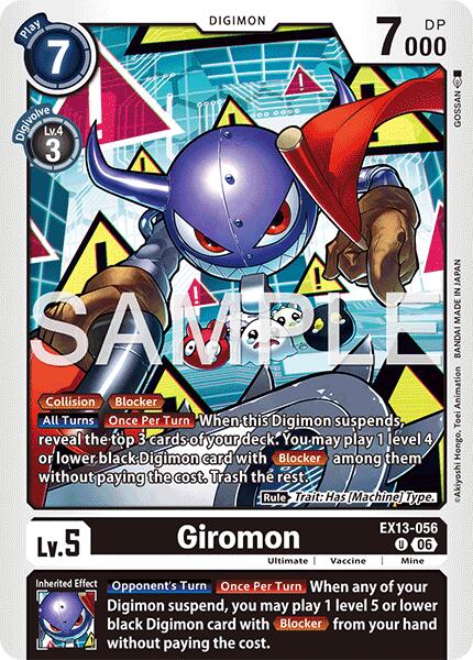 Giromon [EX13-056] [Chivalrous XIII]