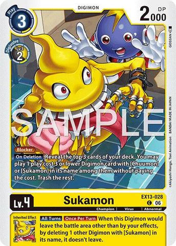 Sukamon [EX13-028] [Chivalrous XIII]