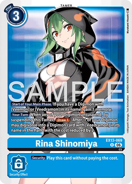 Rina Shinomiya [EX13-069] [Chivalrous XIII]
