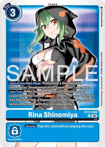 Rina Shinomiya [EX13-069] [Chivalrous XIII]
