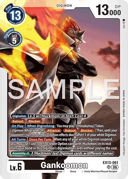 Gankoomon [EX13-061] [Chivalrous XIII]