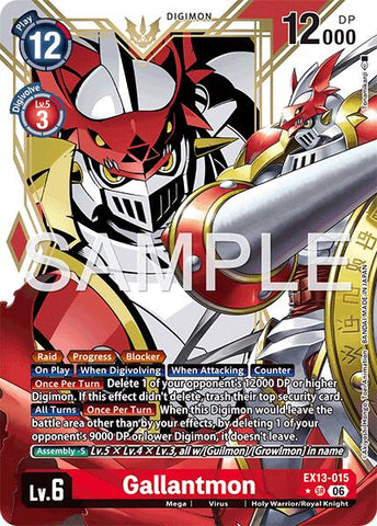 Gallantmon [EX13-015] (Alternate Art) [Chivalrous XIII]