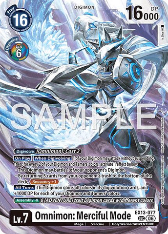 Omnimon: Merciful Mode [EX13-077] [Chivalrous XIII]
