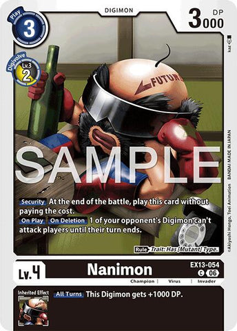 Nanimon [EX13-054] [Chivalrous XIII]