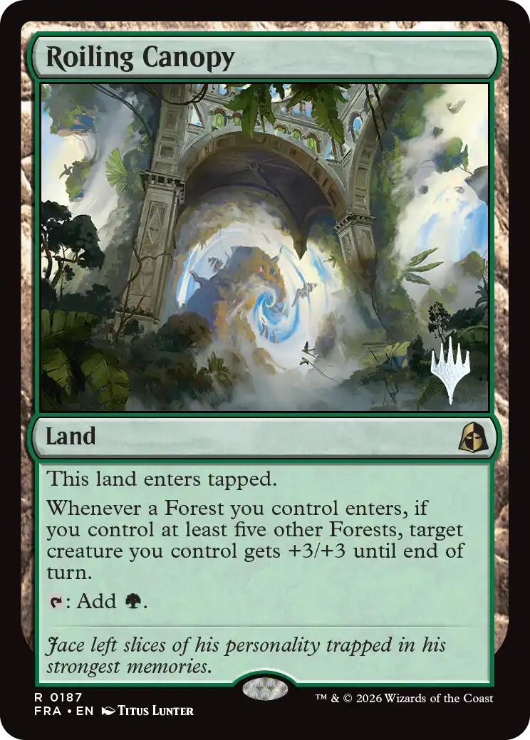 Roiling Canopy [Reality Fracture Promos]