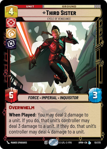 Third Sister - Cycle of Vengeance (51/272) (51/272) [Homeworlds]