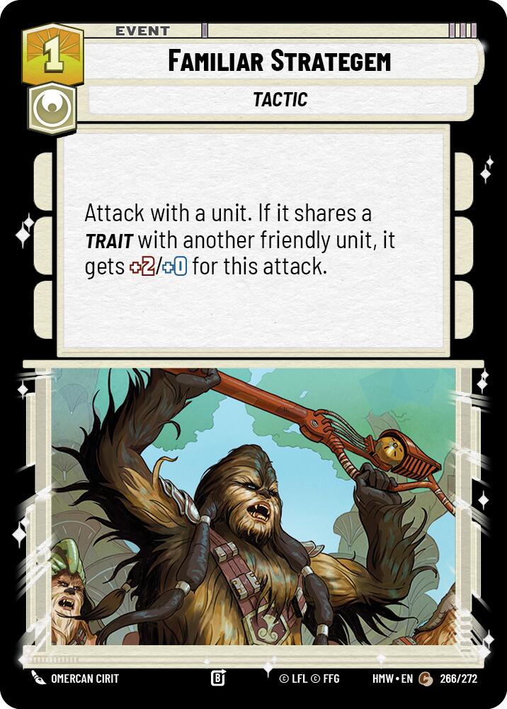 Familiar Strategem (266/272) (266/272) [Homeworlds]