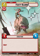 Feisty Blurrg (689) (Hyperspace Foil) (689) [Homeworlds]
