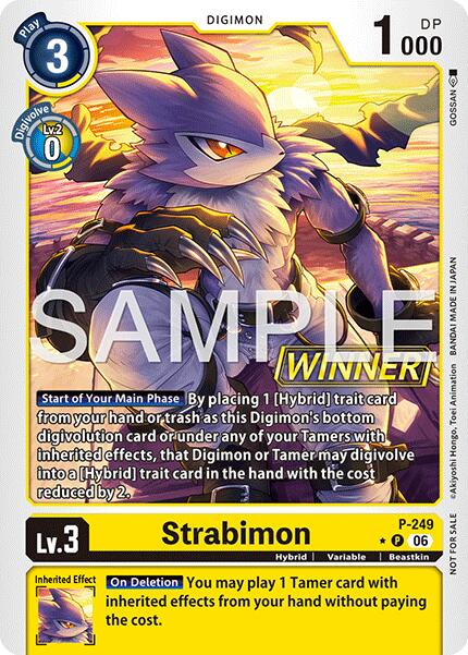 Strabimon [P-249] (Official Store Tournament 2026 Vol. 4 Winner) [Promotional Cards]