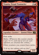 Titania, Proud Pummeler (Surge Foil) [Marvel Super Heroes Commander]