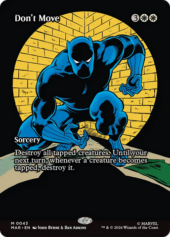 Don't Move (Borderless) [Marvel Universe: Eternal-Legal]