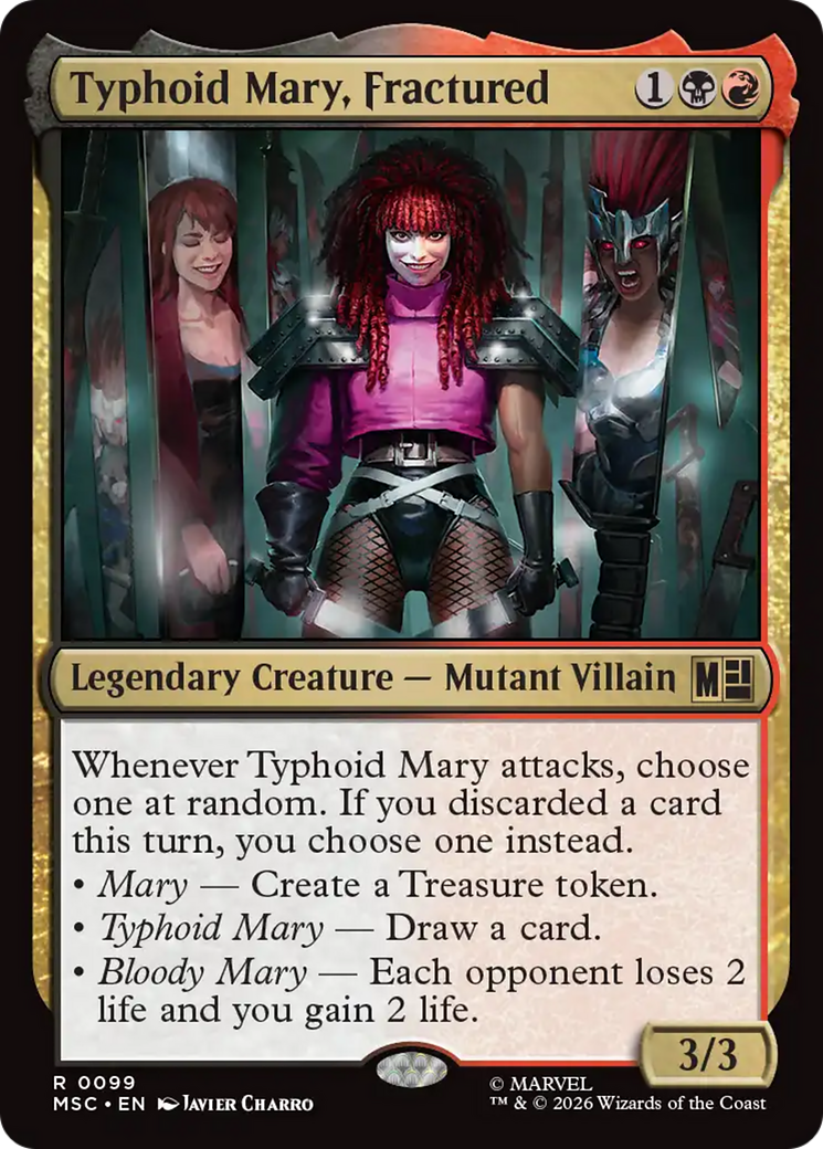 Typhoid Mary, Fractured [Marvel Super Heroes Commander]