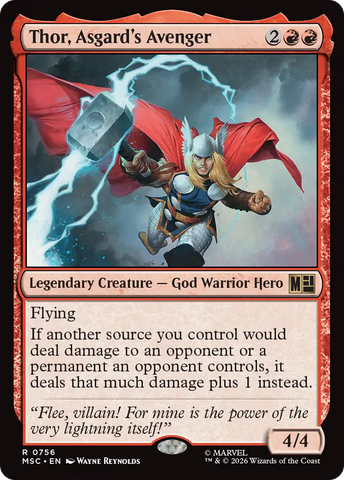 Thor, Asgard's Avenger [Marvel Super Heroes Commander]