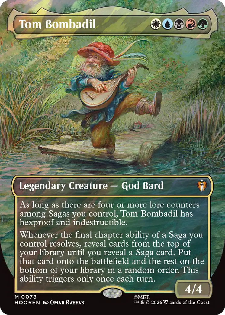 Tom Bombadil (Borderless) (Surge Foil) [The Hobbit]
