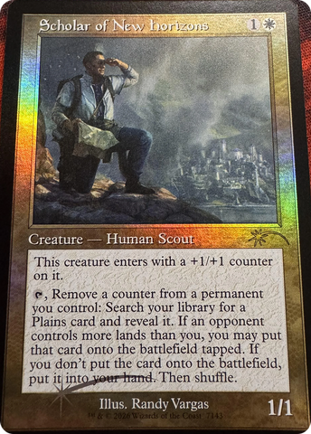 Scholar of New Horizons (Retro Frame) [Secret Lair Drop Series]