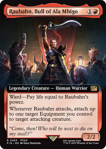 Raubahn, Bull of Ala Mhigo (Extended Art) [FINAL FANTASY]