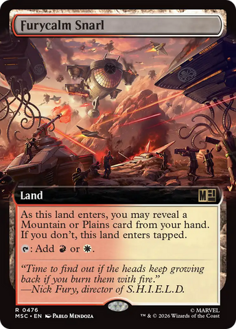 Furycalm Snarl (Extended Art) [Marvel Super Heroes Commander]