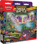 Pokémon Mega Battle Deck packaging with Mega Gengar EX on a colorful background