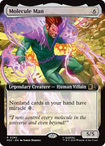 Molecule Man (Extended Art) [Marvel Super Heroes Commander]