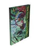 Dungeon Master's Guide expansion book titled 'Forgotten Realms: Adventures in Faerûn' on a white background