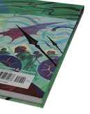 Dungeons & Dragons notebook with colorful design and visible branding