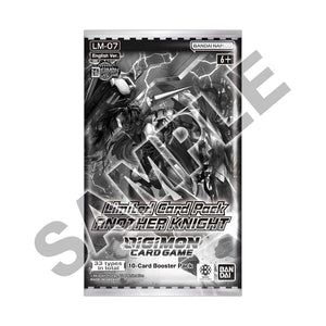 Digimon Card Game Limited Card Pack Another Knight booster packaging.