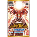 Digimon Dual Revolution trading card booster pack.