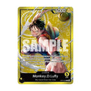 One Piece Card Game Set Sail Deck Set SD-01 box featuring Luffy and Ace.