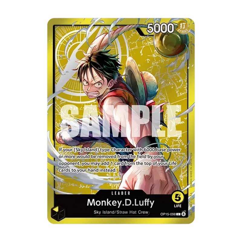 One Piece Card Game Set Sail Deck Set SD-01 box featuring Luffy and Ace.