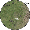 Grassy Fields Mat 2' x 2' - with Grid