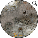 Frosty Crags Mat 2' x 2' - with Grid