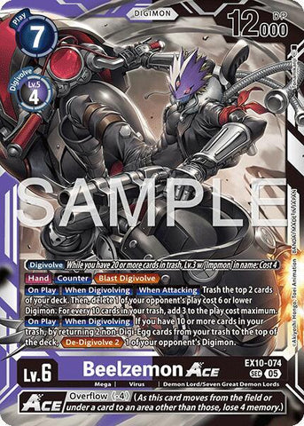 Beelzemon ACE [EX10-074] [Sinister Order]