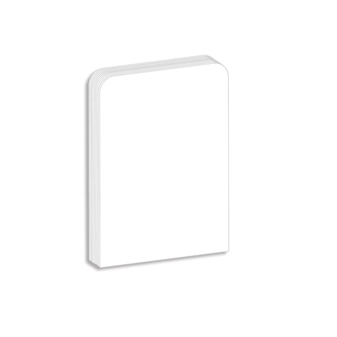 10x Trading Card Dividers (White, Writeable) - Card Concept