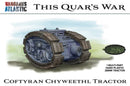 Coftyran Chyweethl Tractor model from Wargames Atlantic on a white background