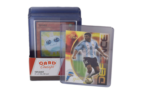 25x Extra Thick Top Loaders (35PT) - Card Concept