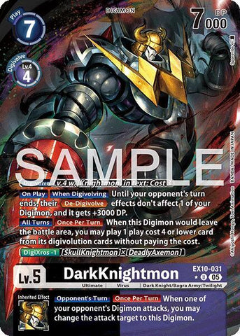 DarkKnightmon [EX10-031] (Alternate Art) [Sinister Order]