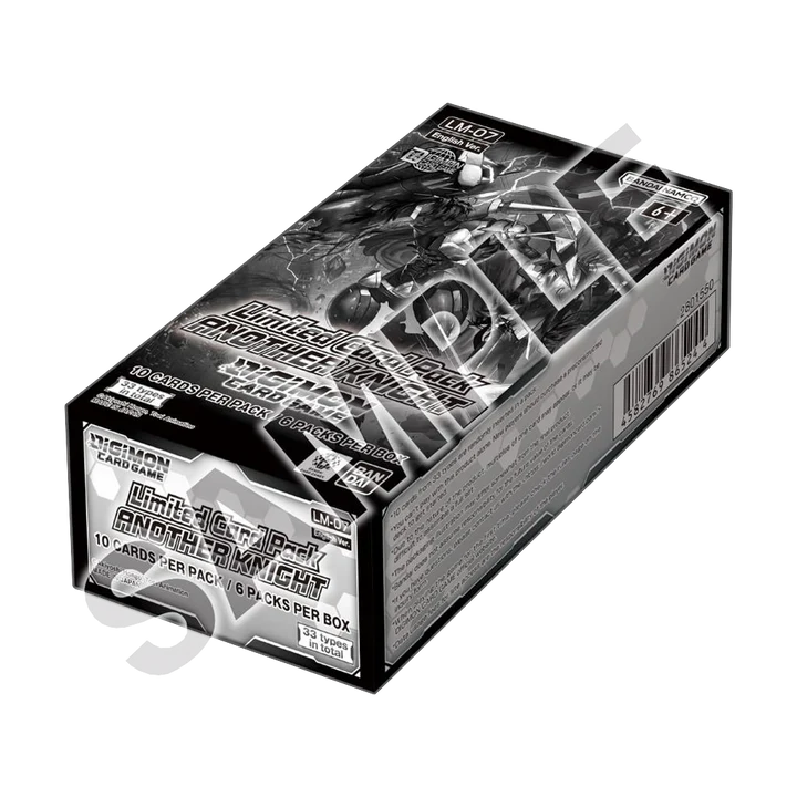 Digimon Card Game Limited Card Pack Another Knight booster box packaging.