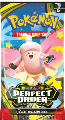Pokémon trading card game pack with a colorful design and Pokémon logo.