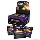 Star Wars Unlimited Secrets of Power trading card game packaging on a white background