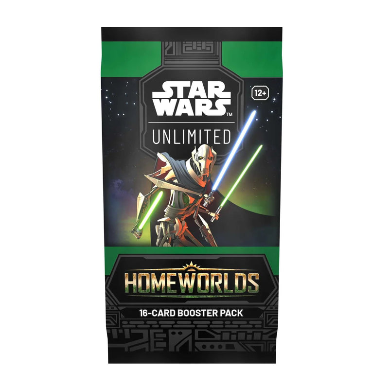 Star Wars Unlimited Homeworlds Booster Pack.