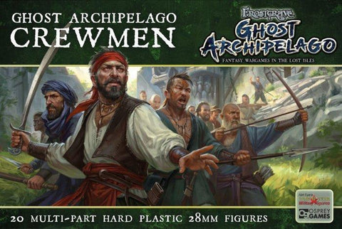 Box cover of 'Ghost Archipelago Crewmen' with characters and branding.