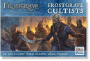 Frostgrave Cultists box set packaging with characters and text