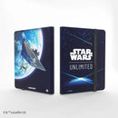 Star Wars album with a dark blue cover and white text on a light gray background